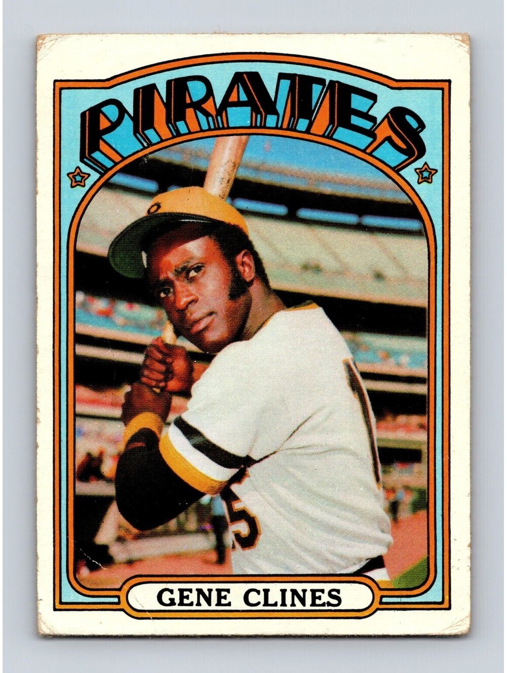 1972 Topps Gene Clines #152 Baseball Card